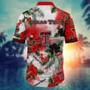 NCAA Texas Tech Red Raiders Hawaiian Shirt Hibiscus Flowers Pattern NCAA Texas Tech Red Raiders Hawaiian Shirt Hibiscus Flowers Pattern