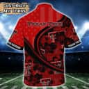 NCAA Texas Tech Red Raiders Hawaiian Shirt Custom Name Summer Gift For Friend