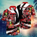 Summer Aloha NCAA Texas Tech Red Raiders Hawaiian Shirt Pineapple Pattern