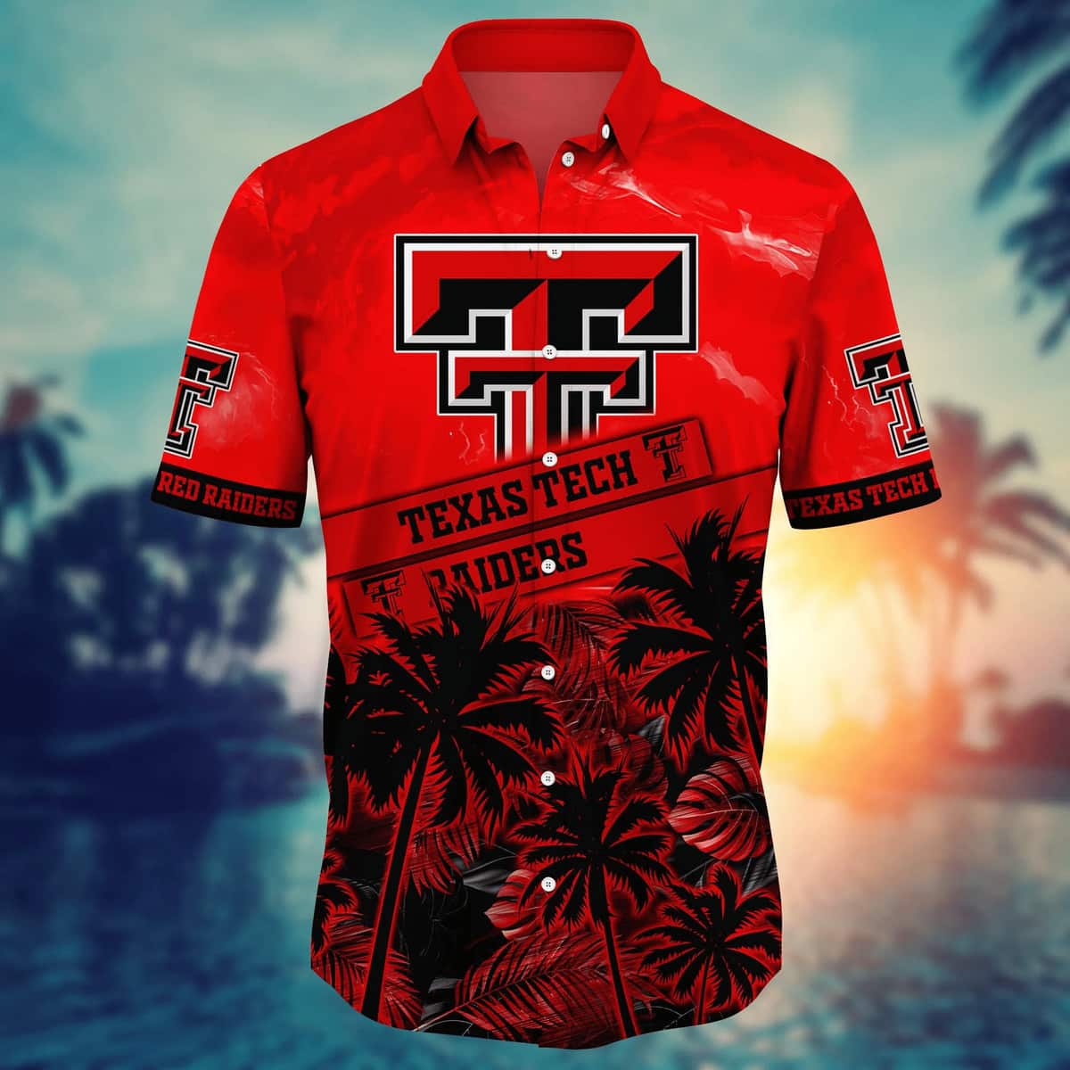 Vintage Aloha NCAA Texas Tech Red Raiders Hawaiian Shirt Practical Beach Gift Vintage Aloha NCAA Texas Tech Red Raiders Hawaiian Shirt Practical Beach Gift