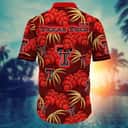 Red Aloha NCAA Texas Tech Red Raiders Hawaiian Shirt Palm Leaves Pattern Red Aloha NCAA Texas Tech Red Raiders Hawaiian Shirt Palm Leaves Pattern
