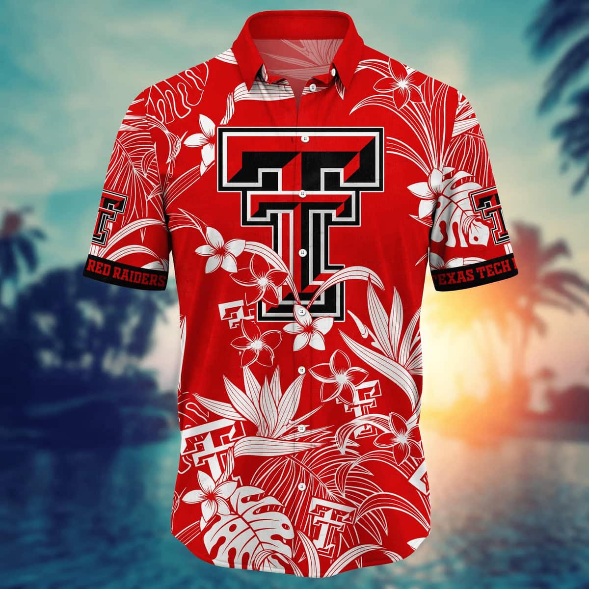 NCAA Texas Tech Red Raiders Hawaiian Shirt For Summer Lovers NCAA Texas Tech Red Raiders Hawaiian Shirt For Summer Lovers