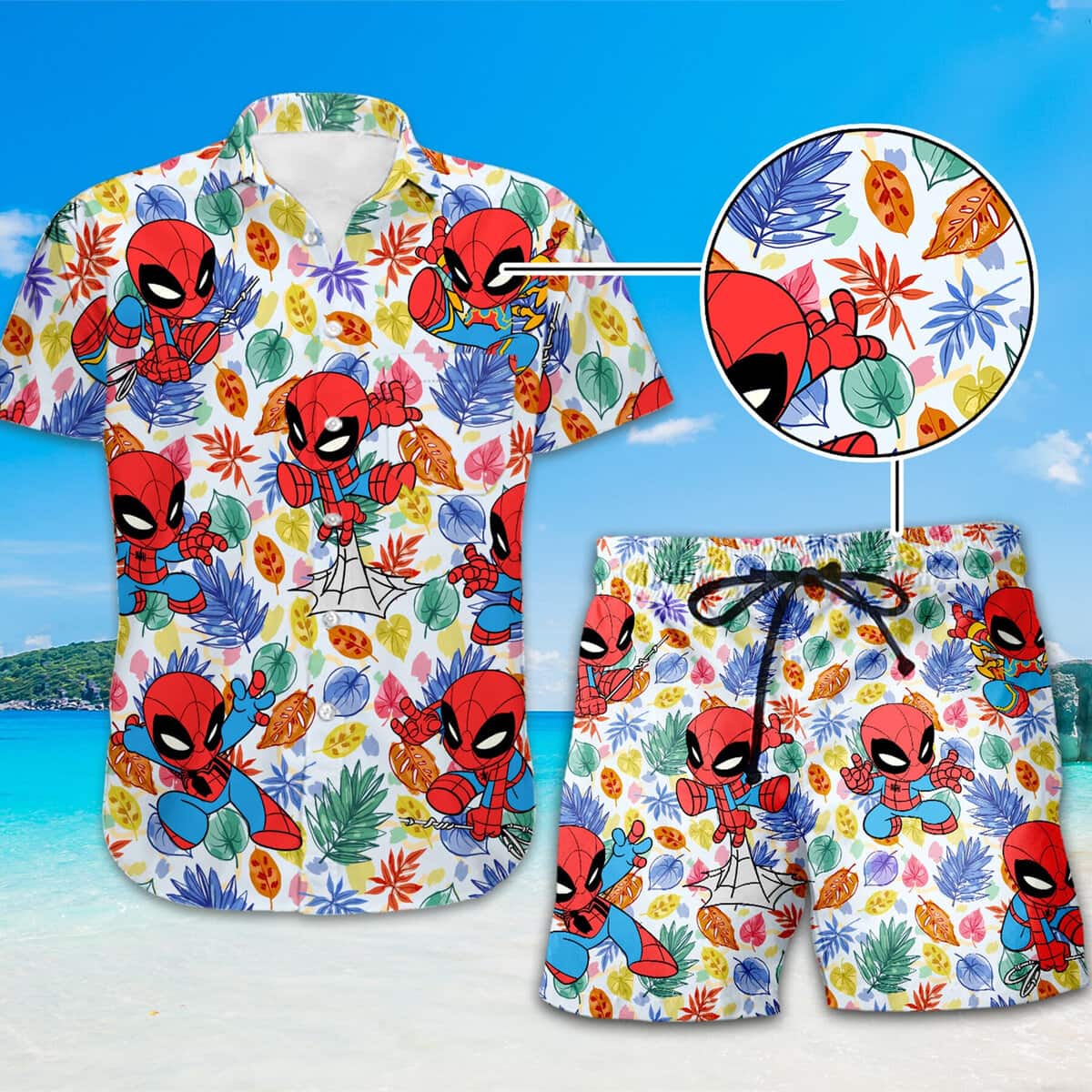 Cool Spider-Man Hawaiian Shirt Gift For Marvel Fans Cool Spider-Man Hawaiian Shirt Gift For Marvel Fans