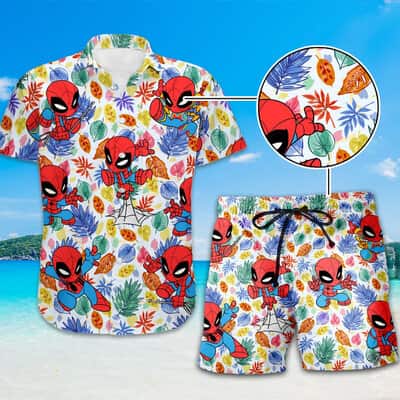 Cool Spider-Man Hawaiian Shirt Gift For Marvel Fans