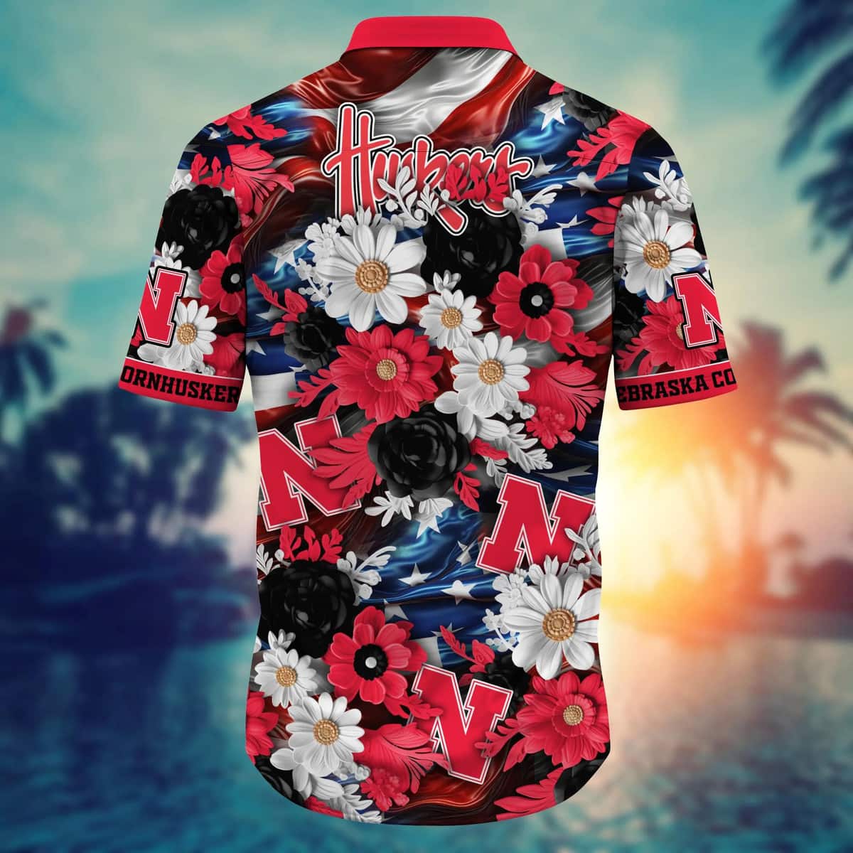 NCAA Nebraska Cornhuskers Hawaiian Shirt Independence Day Best Beach Gift