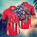 NCAA Nebraska Cornhuskers Hawaiian Shirt Happy 4th Of July