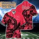 NCAA Nebraska Cornhuskers Hawaiian Shirt Custom Name Summer Gift For Friend