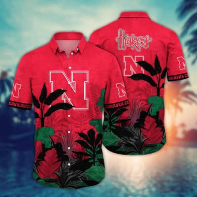 Tropical Aloha NCAA Nebraska Cornhuskers Hawaiian Shirt Trendy Summer Gift
