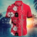 Floral Aloha NCAA Nebraska Cornhuskers Hawaiian Shirt Beach Lovers Gift Floral Aloha NCAA Nebraska Cornhuskers Hawaiian Shirt Beach Lovers Gift