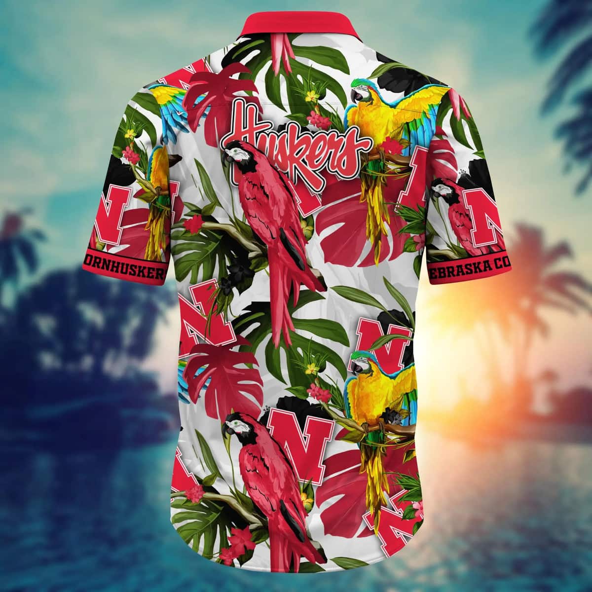 Summer Aloha NCAA Nebraska Cornhuskers Hawaiian Shirt Best Beach Gift Summer Aloha NCAA Nebraska Cornhuskers Hawaiian Shirt Best Beach Gift