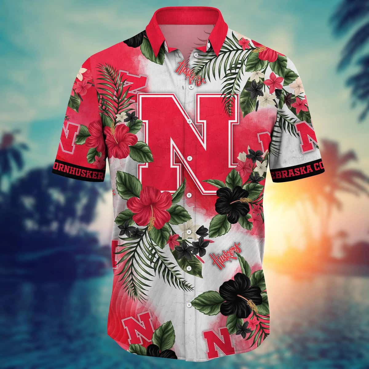 NCAA Nebraska Cornhuskers Hawaiian Shirt Gift For Best Friend NCAA Nebraska Cornhuskers Hawaiian Shirt Gift For Best Friend