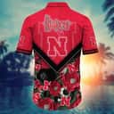 NCAA Nebraska Cornhuskers Hawaiian Shirt Birthday Gift For Dad