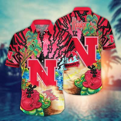 Nebraska Cornhuskers NCAA Hawaiian Shirt Beach Gift For Him