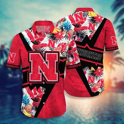 Nebraska Cornhuskers NCAA Hawaiian Shirt Practical Beach Gift