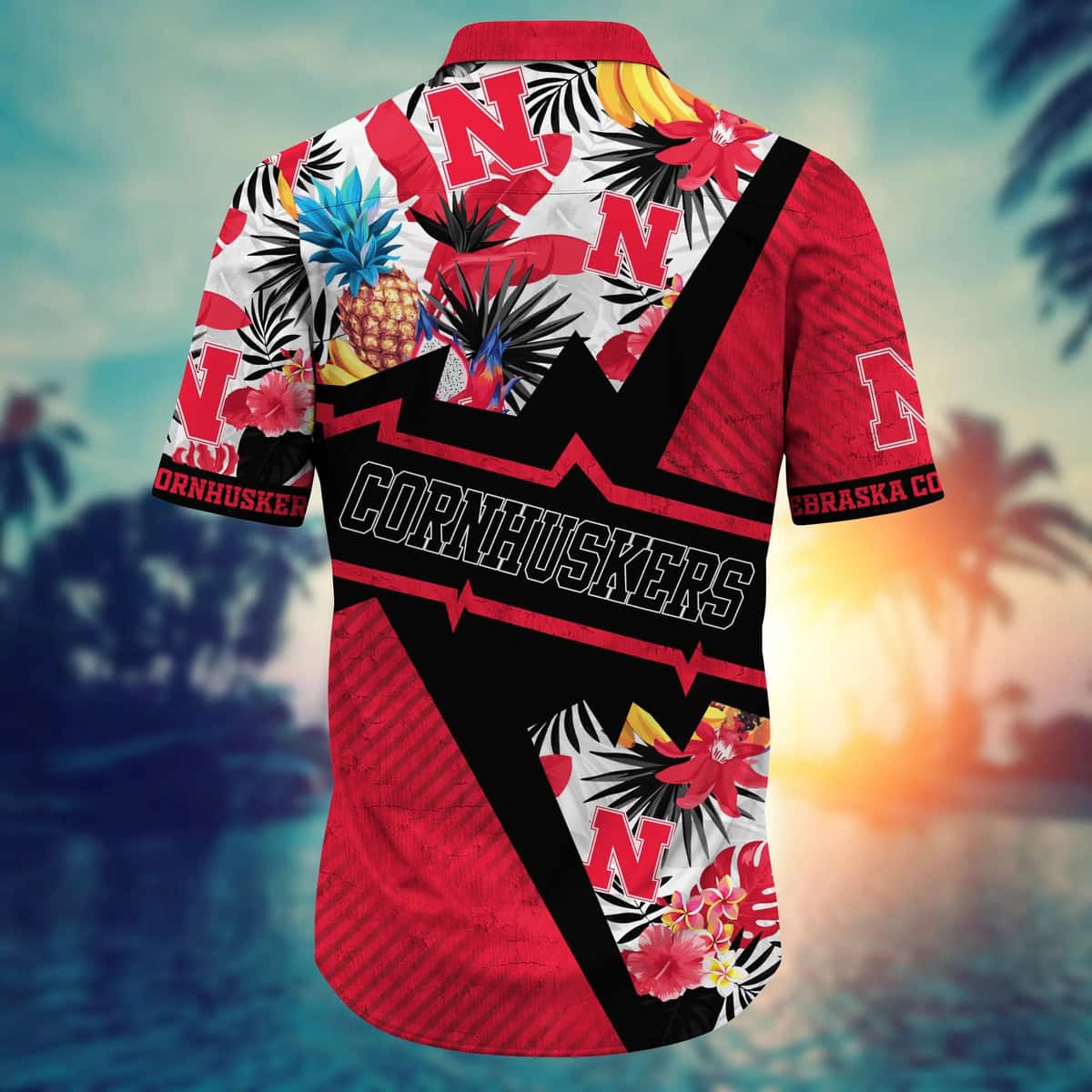 Nebraska Cornhuskers NCAA Hawaiian Shirt Practical Beach Gift