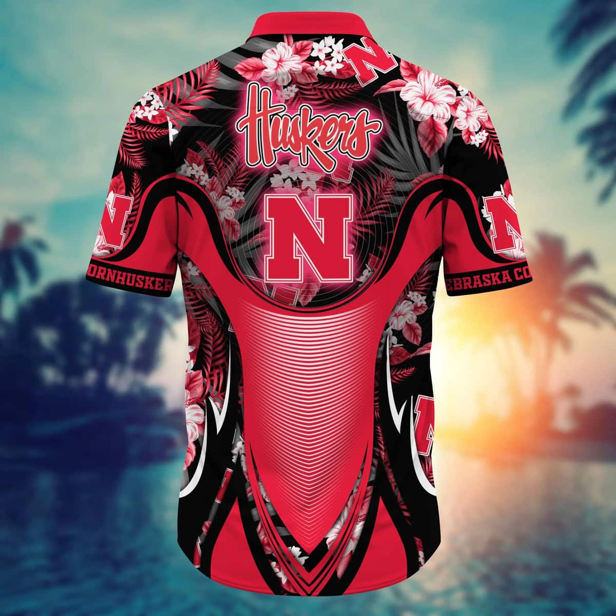 Nebraska Cornhuskers NCAA Hawaiian Shirt Summer Vacation Gift
