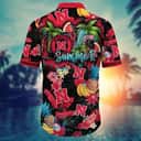 Summer Aloha Nebraska Cornhuskers NCAA Hawaiian Shirt Tropical Fruit Pattern