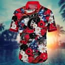 Floral Aloha NCAA Cincinnati Bearcats Hawaiian Shirt Independence Day Beach Gift For Dad Floral Aloha NCAA Cincinnati Bearcats Hawaiian Shirt Independence Day Beach Gift For Dad