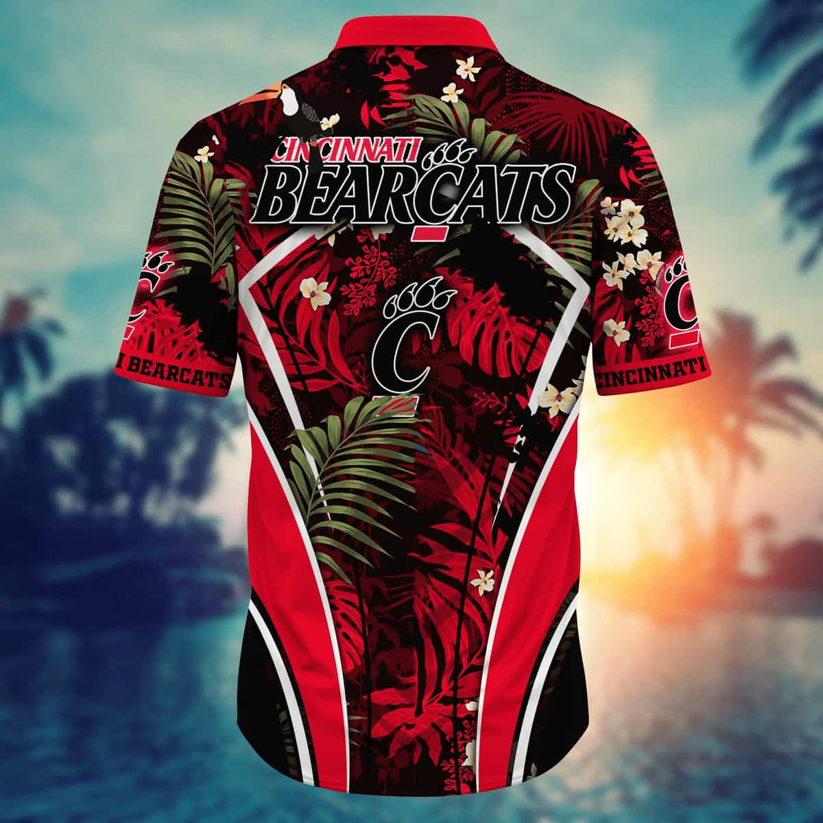 NCAA Cincinnati Bearcats Hawaiian Shirt Beach Lovers Gift NCAA Cincinnati Bearcats Hawaiian Shirt Beach Lovers Gift