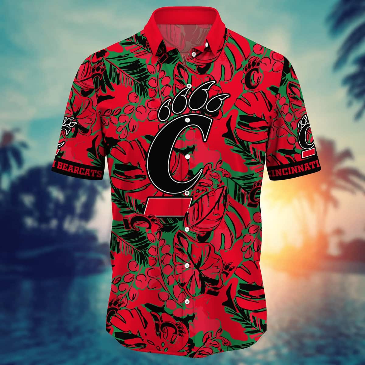 Summer Aloha NCAA Cincinnati Bearcats Hawaiian Shirt Gift For Beach Trip Summer Aloha NCAA Cincinnati Bearcats Hawaiian Shirt Gift For Beach Trip