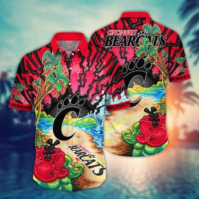 NCAA Cincinnati Bearcats Hawaiian Shirt Summer Holiday Gift NCAA Cincinnati Bearcats Hawaiian Shirt Summer Holiday Gift