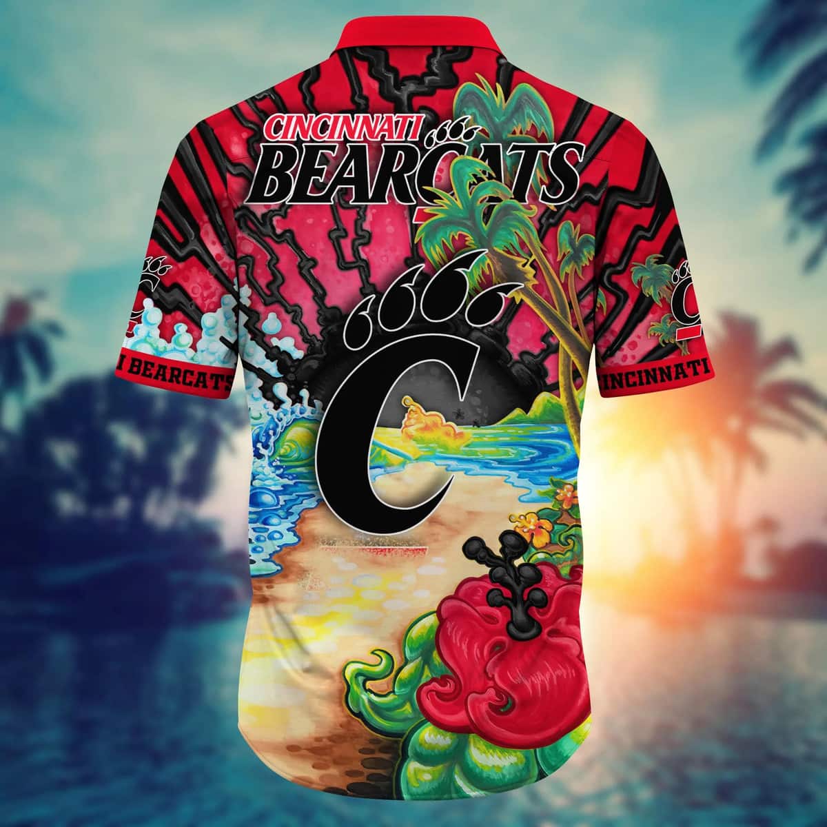 NCAA Cincinnati Bearcats Hawaiian Shirt Summer Holiday Gift NCAA Cincinnati Bearcats Hawaiian Shirt Summer Holiday Gift