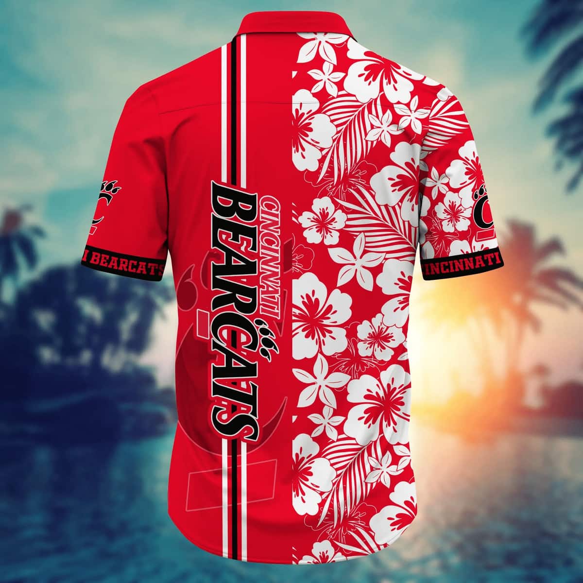 Cincinnati Bearcats NCAA Hawaiian Shirt Gift For Beach Lovers Cincinnati Bearcats NCAA Hawaiian Shirt Gift For Beach Lovers