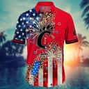 NCAA Cincinnati Bearcats Hawaiian Shirt Fireworks Independence Day NCAA Cincinnati Bearcats Hawaiian Shirt Fireworks Independence Day