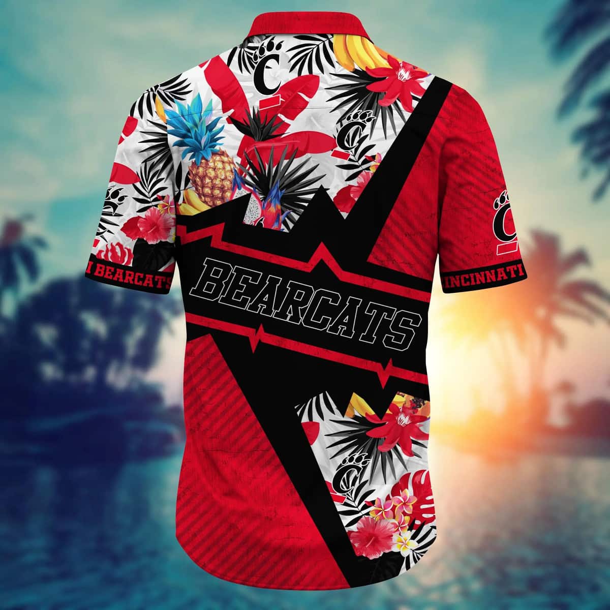 Summer Aloha NCAA Cincinnati Bearcats Hawaiian Shirt Pineapple Pattern Summer Aloha NCAA Cincinnati Bearcats Hawaiian Shirt Pineapple Pattern