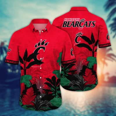 Tropical Aloha Cincinnati Bearcats NCAA Hawaiian Shirt Summer Vacation Gift