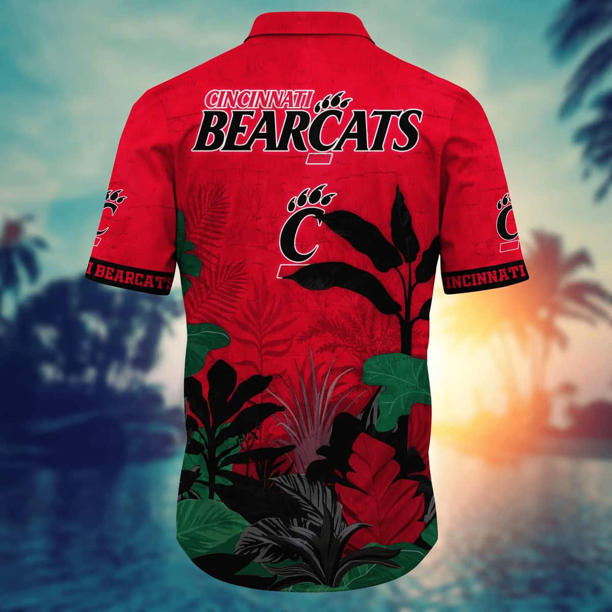 Tropical Aloha Cincinnati Bearcats NCAA Hawaiian Shirt Summer Vacation Gift Tropical Aloha Cincinnati Bearcats NCAA Hawaiian Shirt Summer Vacation Gift
