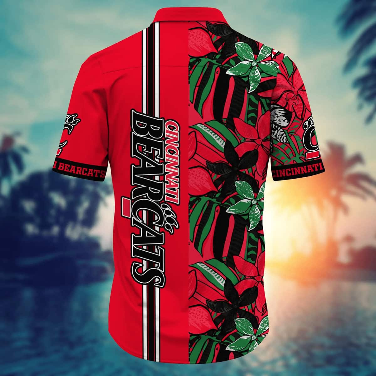 Cincinnati Bearcats NCAA Hawaiian Shirt Gift For Beach Trip Cincinnati Bearcats NCAA Hawaiian Shirt Gift For Beach Trip