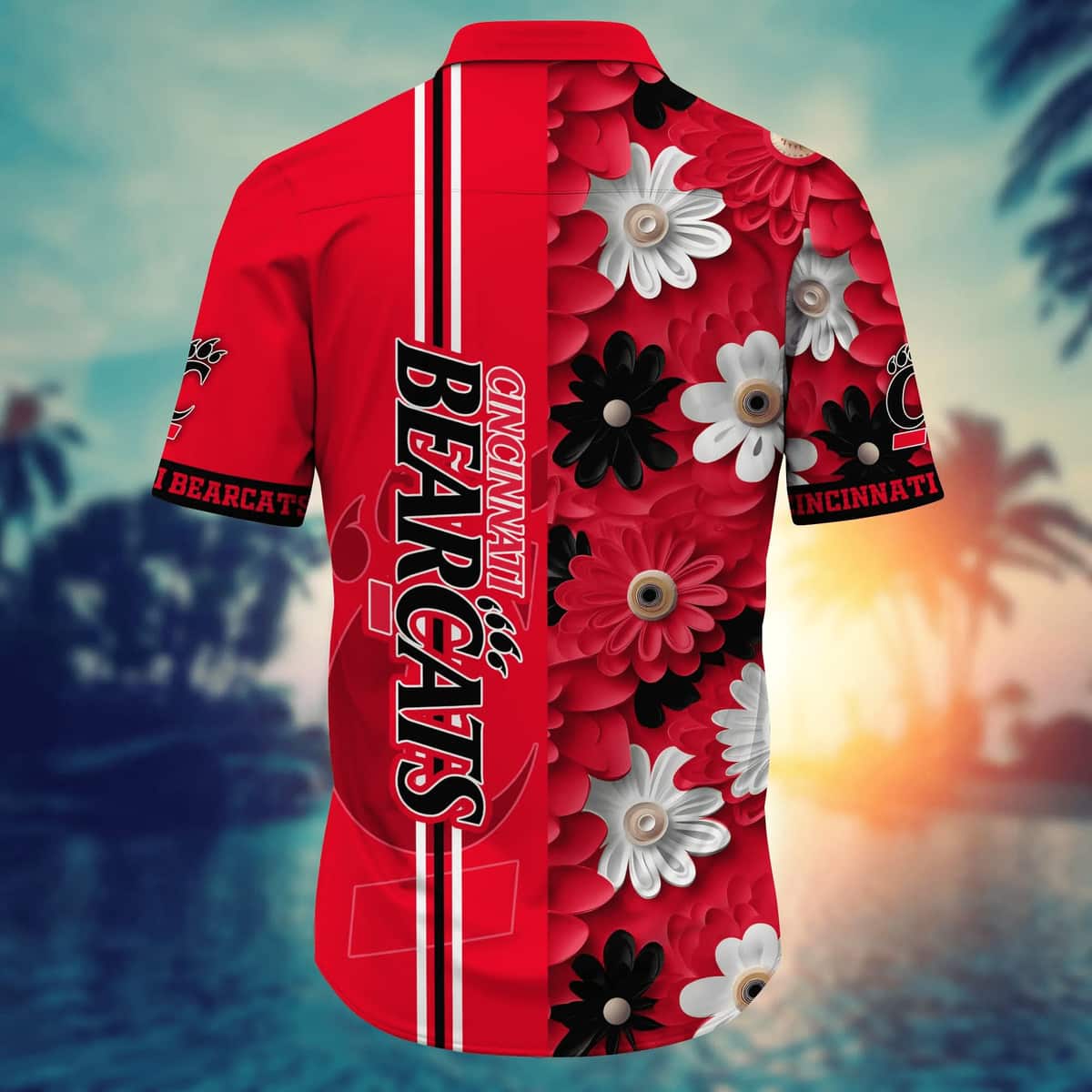 Floral Aloha NCAA Cincinnati Bearcats Hawaiian Shirt Gift For Best Friend Floral Aloha NCAA Cincinnati Bearcats Hawaiian Shirt Gift For Best Friend