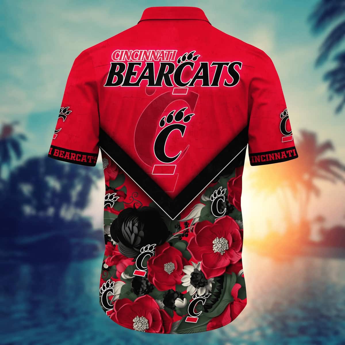 NCAA Cincinnati Bearcats Hawaiian Shirt Summer Gift For Friend NCAA Cincinnati Bearcats Hawaiian Shirt Summer Gift For Friend