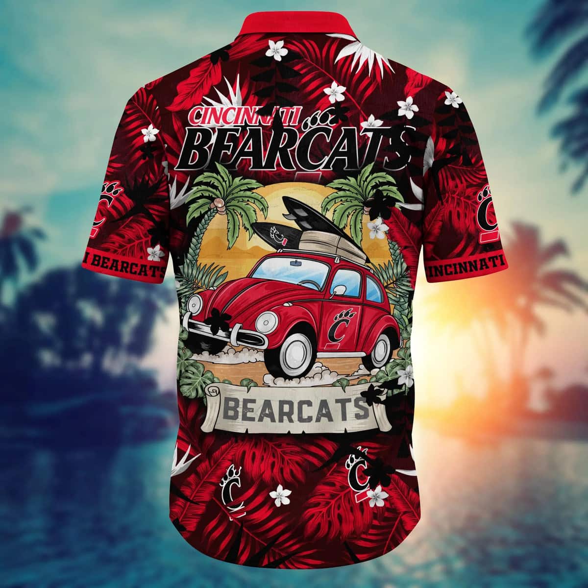 Summer Aloha NCAA Cincinnati Bearcats Hawaiian Shirt Practical Beach Gift