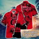 Cincinnati Bearcats Hawaiian Shirt Customize Name Summer Holiday Gift