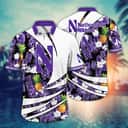 Summer Aloha NCAA Northwestern Wildcats Hawaiian Shirt Beach Vacation Gift