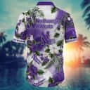 NCAA Northwestern Wildcats Hawaiian Shirt Hibiscus Flowers Pattern NCAA Northwestern Wildcats Hawaiian Shirt Hibiscus Flowers Pattern