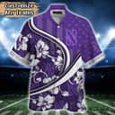 NCAA Northwestern Wildcats Hawaiian Shirt Custom Name Gift For Beach Lovers