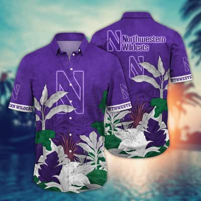 Northwestern Wildcats NCAA Hawaiian Shirt Summer Holiday Gift