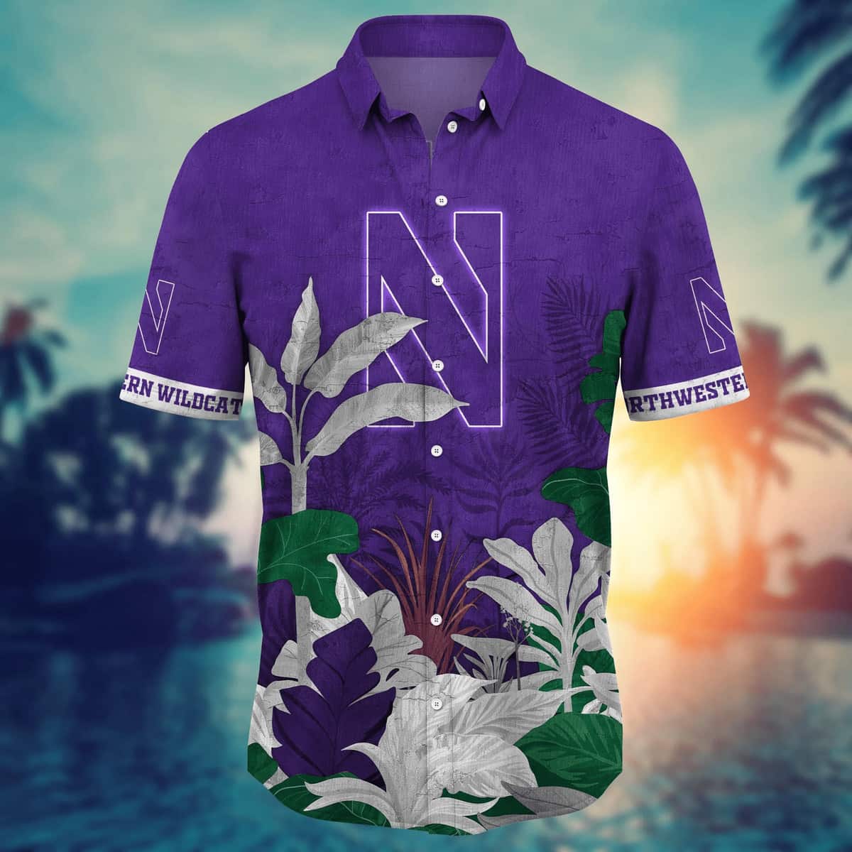 Northwestern Wildcats NCAA Hawaiian Shirt Summer Holiday Gift