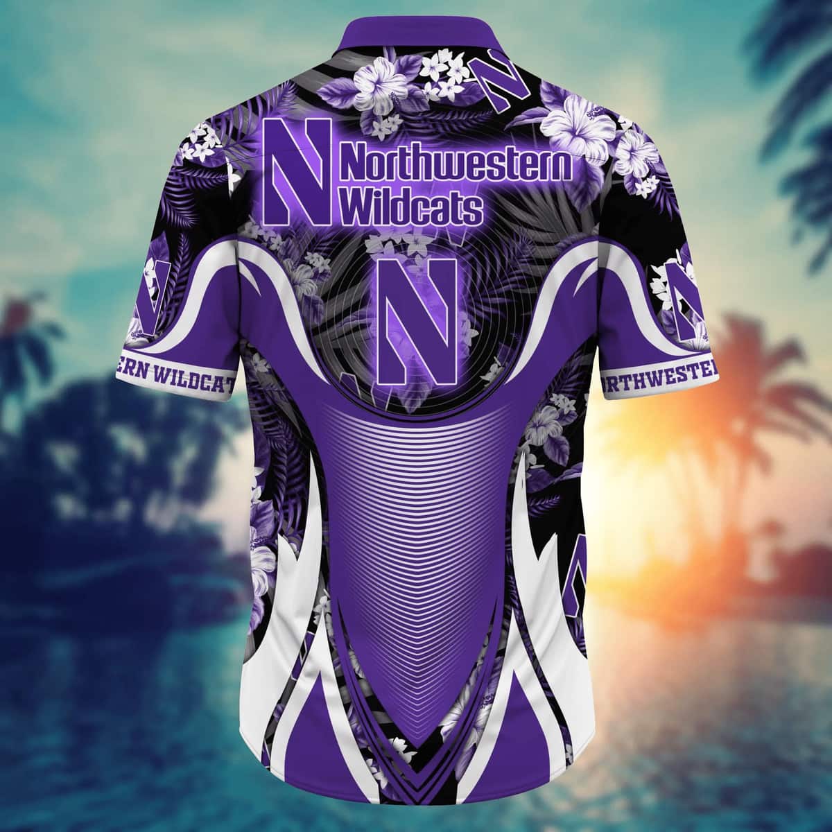 Northwestern Wildcats NCAA Hawaiian Shirt Gift For Summer Holiday