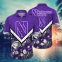 NCAA Northwestern Wildcats Hawaiian Shirt Gift For Sports Dad NCAA Northwestern Wildcats Hawaiian Shirt Gift For Sports Dad