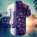 Floral Aloha NCAA Northwestern Wildcats Hawaiian Shirt Beach Gift For Sporty Boyfriend