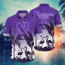 Vintage Aloha NCAA Northwestern Wildcats Hawaiian Shirt Summer Beach Gift