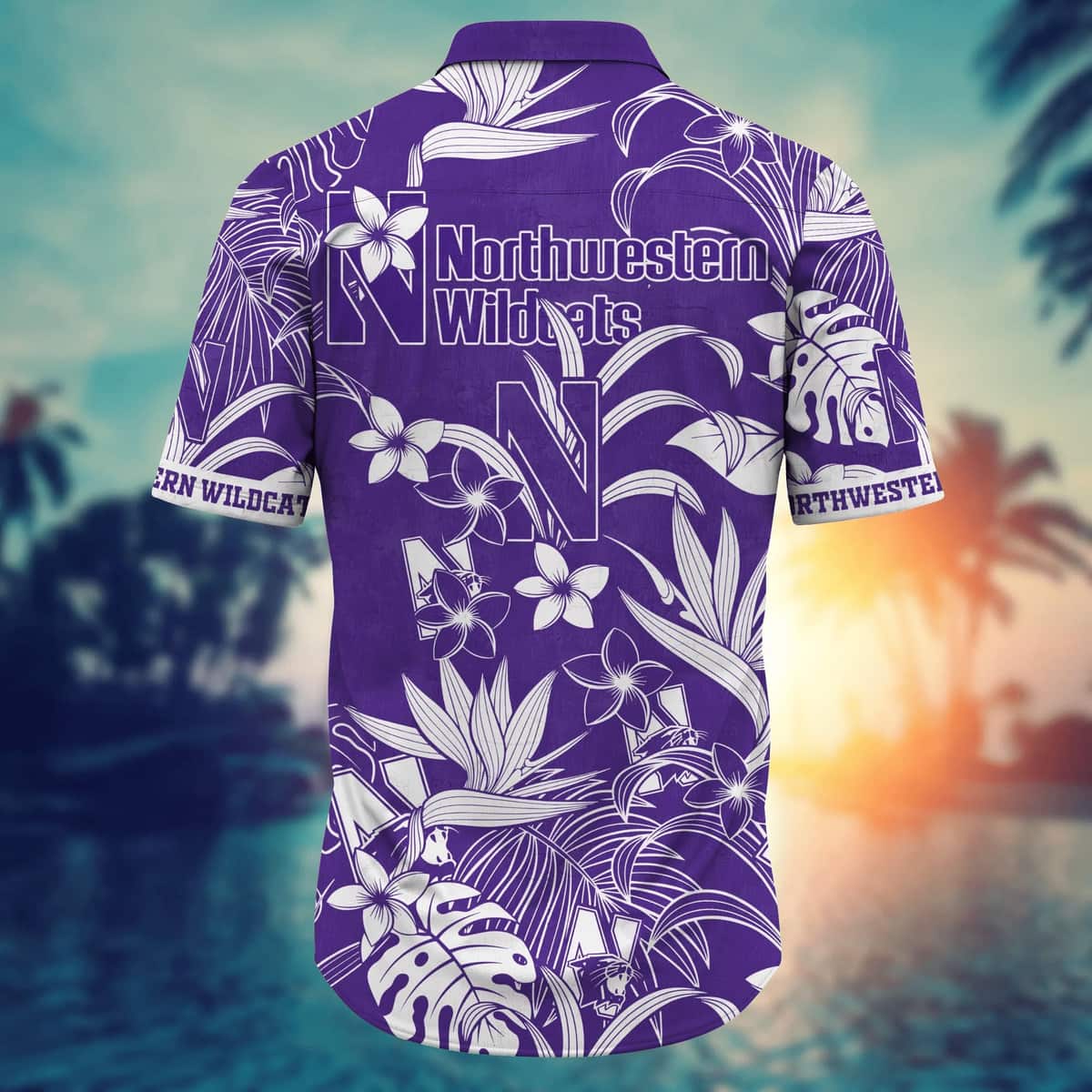 Aloha NCAA Northwestern Wildcats Hawaiian Shirt For Summer Lovers