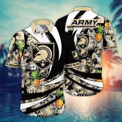 Tropical Aloha NCAA Army Black Knights Hawaiian Shirt Beach Lovers Gift