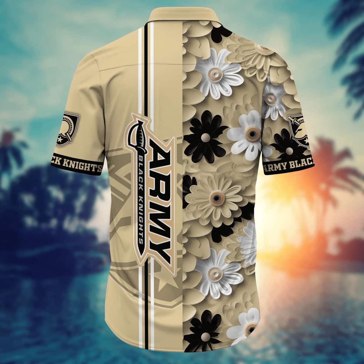 Aloha NCAA Army Black Knights Hawaiian Shirt Beach Gift For Friend