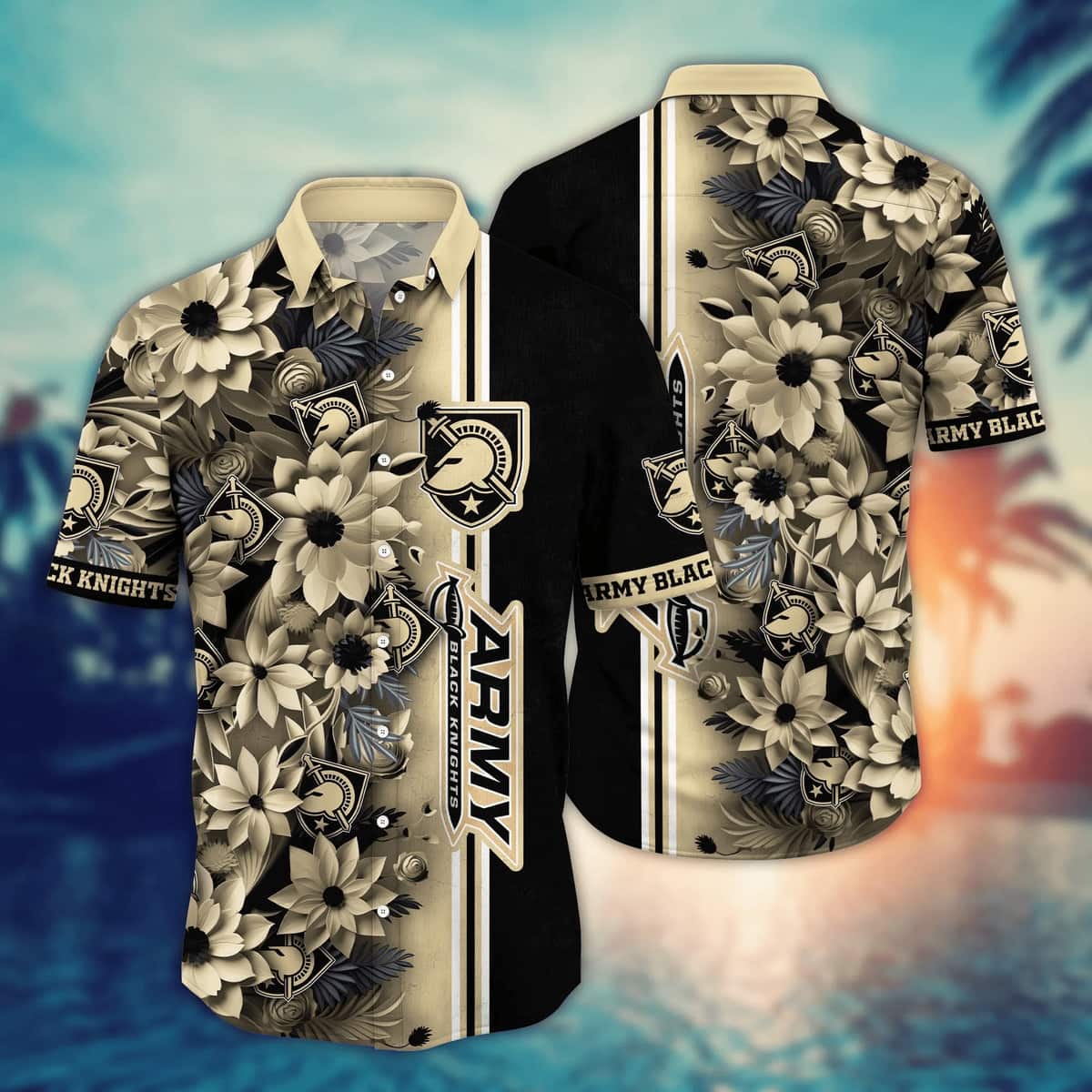 NCAA Army Black Knights Hawaiian Shirt Best Beach Gift NCAA Army Black Knights Hawaiian Shirt Best Beach Gift