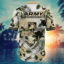 NCAA Army Black Knights Hawaiian Shirt Hibiscus Flowers Pattern NCAA Army Black Knights Hawaiian Shirt Hibiscus Flowers Pattern